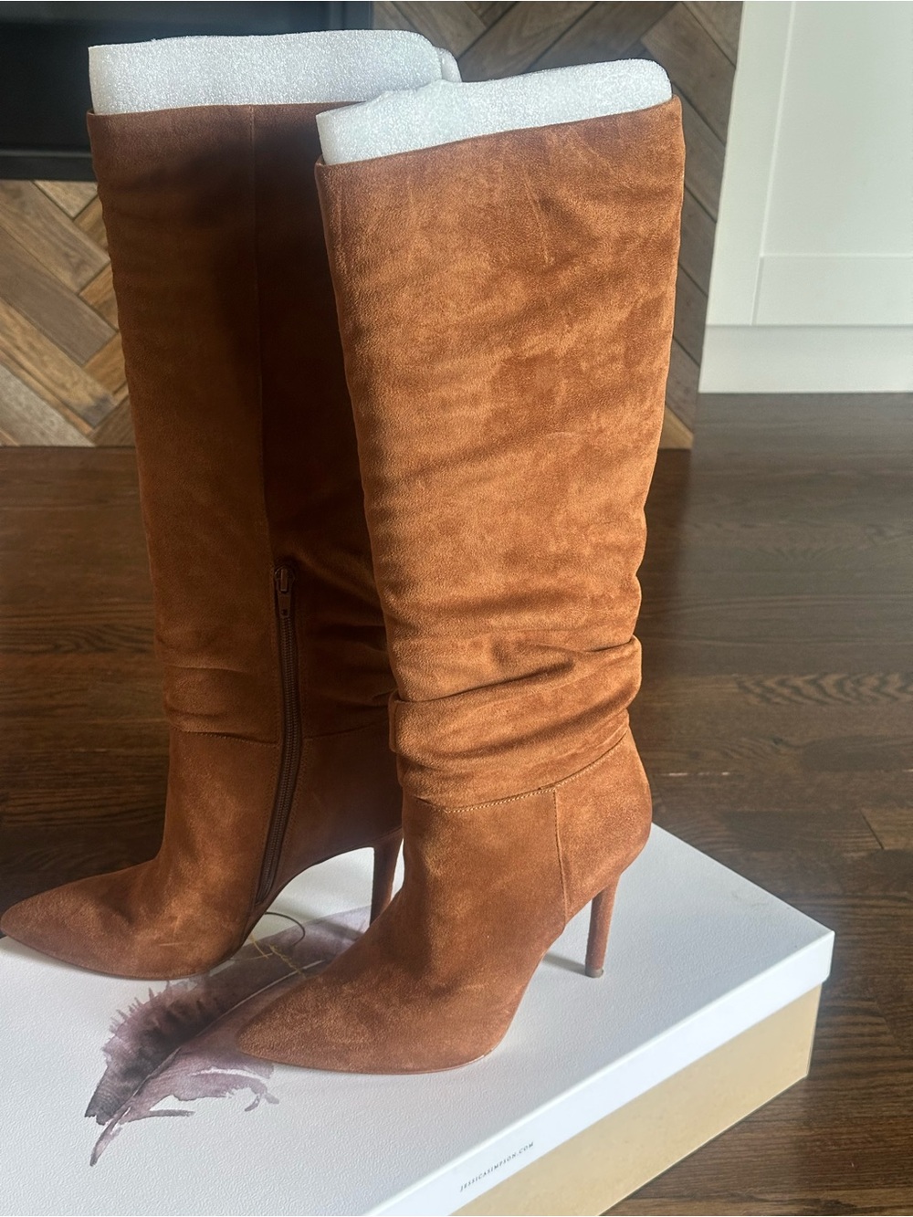 Jessica Simpson Saferra Boots Chesnut